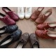 Sentaro British Style Brogue Low and Medium Heel Shoes(6 Colours/Full Payment Without Shipping)